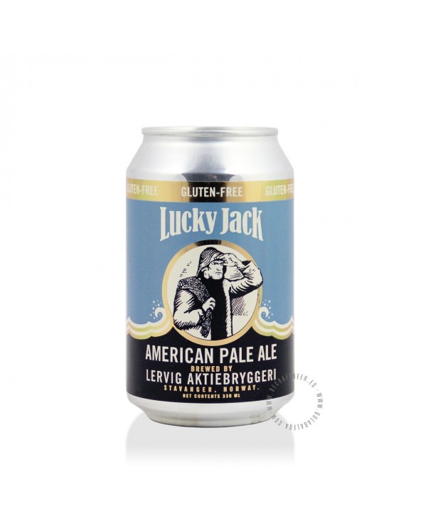 Cerveza Artesana LERVIG Lucky Jack 33 cl. - Gula Galega