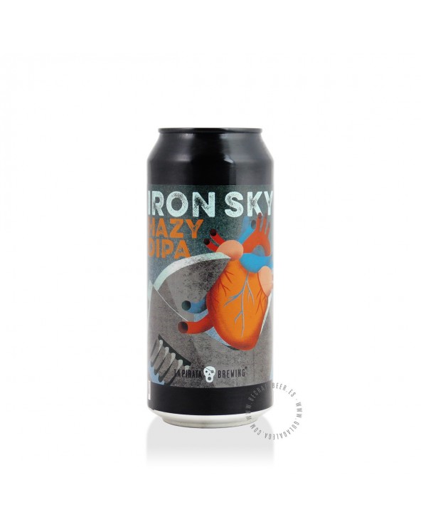 Cerveza Artesana LA PIRATA Iron Sky 44 cl. - Gula Galega